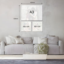 Load image into Gallery viewer, Combo 35 - 1 x A3 | 2 x (200 x 200)