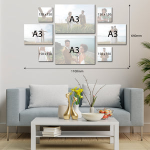 Combo 31 - 2 x A3 | 2 x A4 | 4 x (150 x 150)