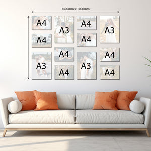 Combo 38 - 8 x A4 | 4 x A3