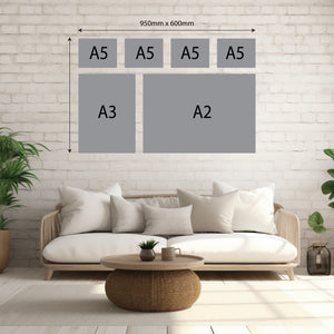 Combo 47 - 1 x A2 / 1 x A3 / 4 x A5