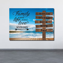 Load image into Gallery viewer, Family Name Sign Board