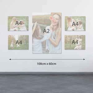 Combo 9  - 4 x A4  |  1 x A2