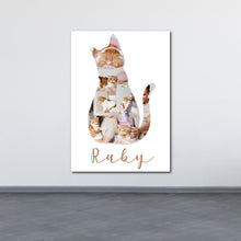 Load image into Gallery viewer, Pet Collage Cat - 8 images